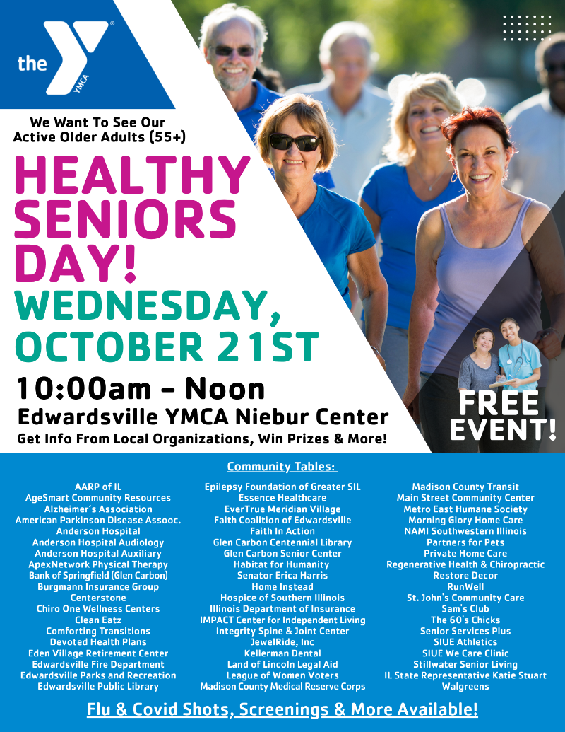 Healthy Seniors Day  event flyer