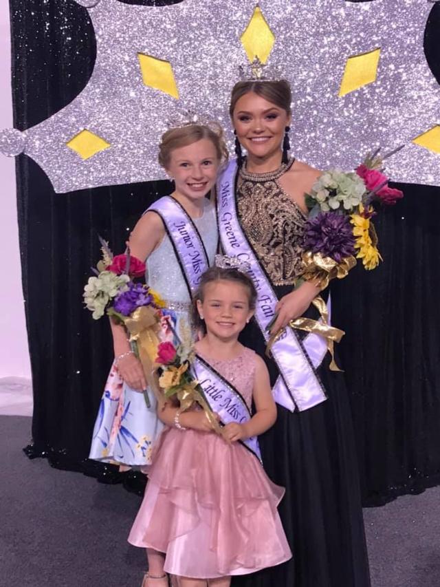 2019 Miss Greene County Fair Royalty