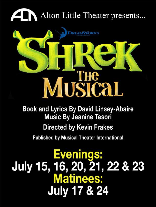 Alton Little Theater To Produce Full Broadway Musical Shrek