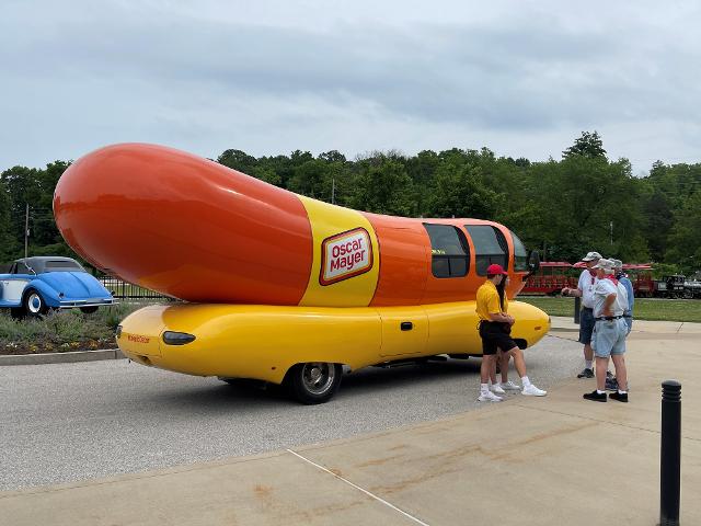 Wienermobile Visits National Museum of Transportation June 22