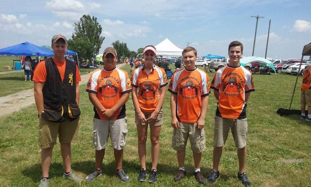 Left to right are, Ben Schwalb, Garrett Helms, Amanda Gunderson, Alex Ligman and Willem Skigen.