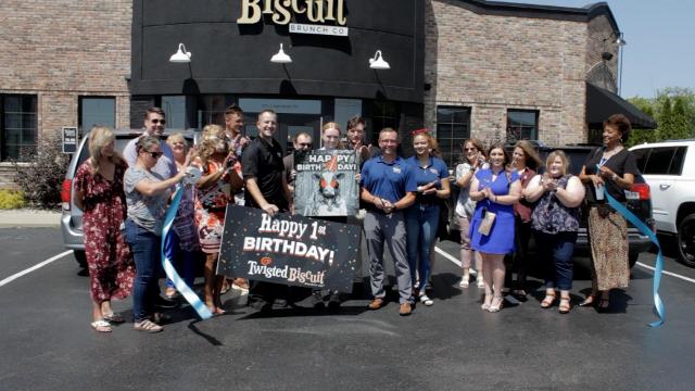 Twisted Biscuit in Edwardsville Celebrates First Birthday In Style