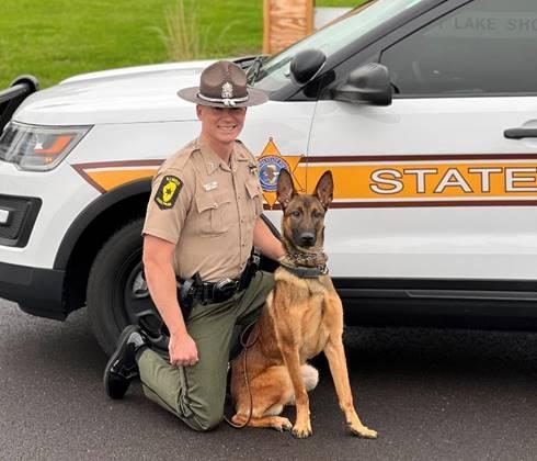 Illinois State Police K-9 Gets Body Armor
