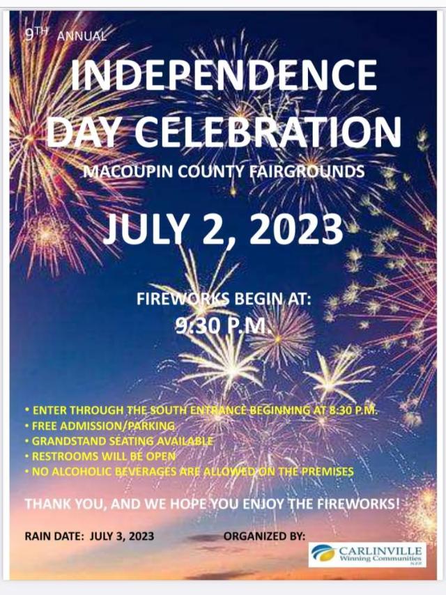 Carlinville, IL Independence Day Celebration Macoupin County