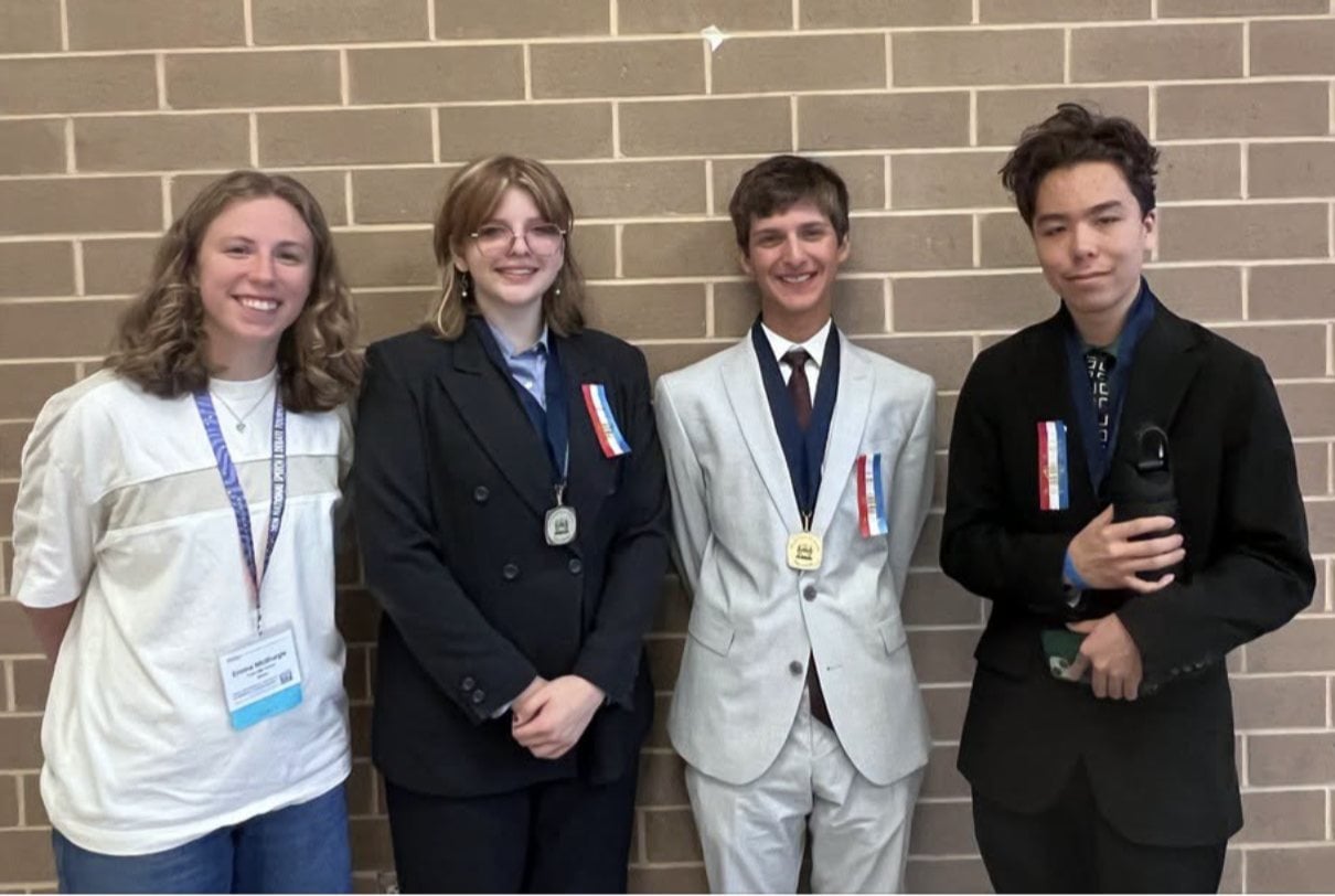 Triad's National Speech & Debate competitors.