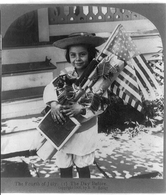 The Fourth of July. (1) The day before Library of Congress Prints and Photographs Division, LC-USZ62-47733
