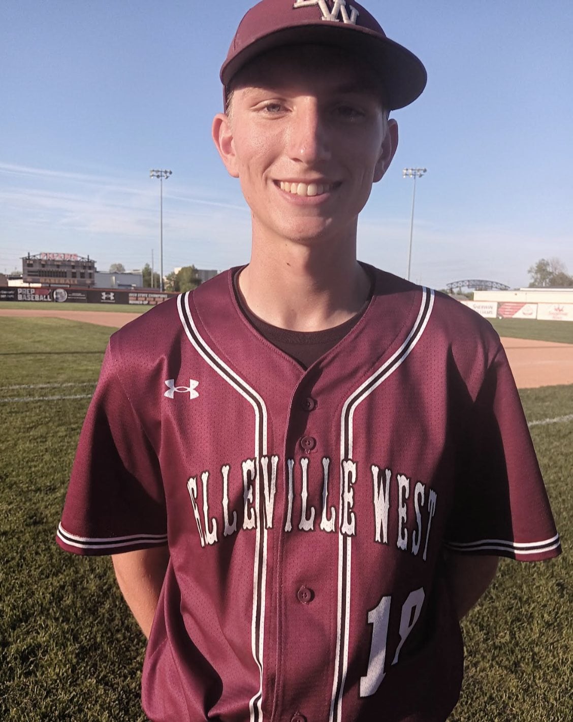 Belleville West's Adam Bilzing.