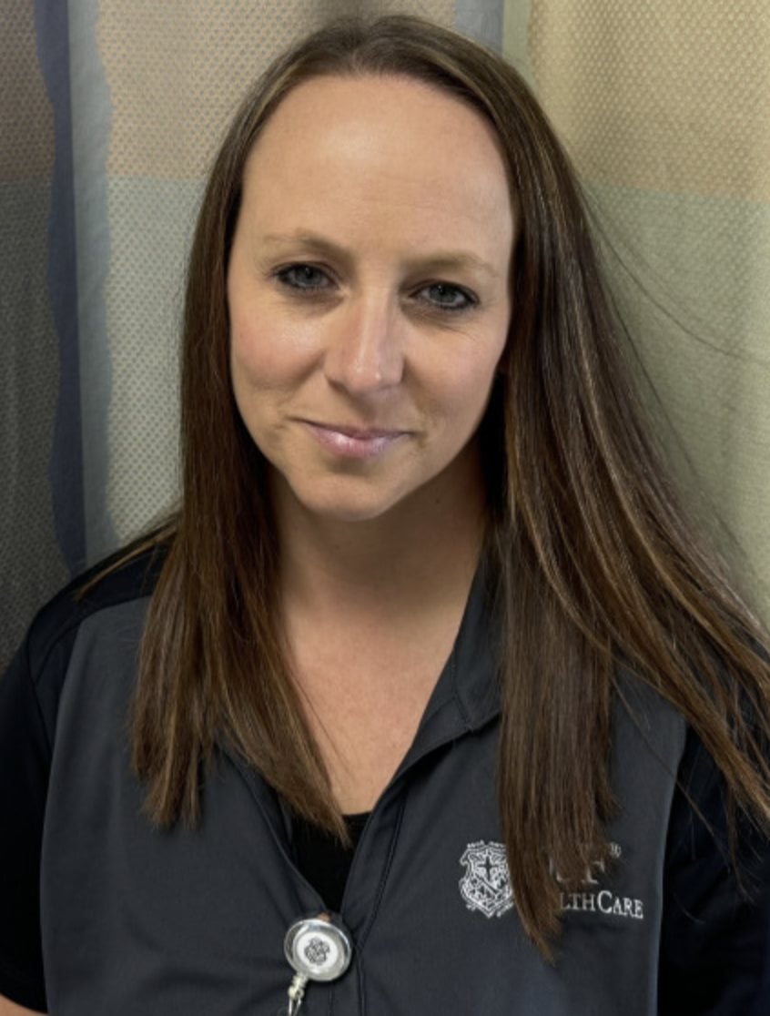Brittany Delaney, an athletic trainer at OSF HealthCare.