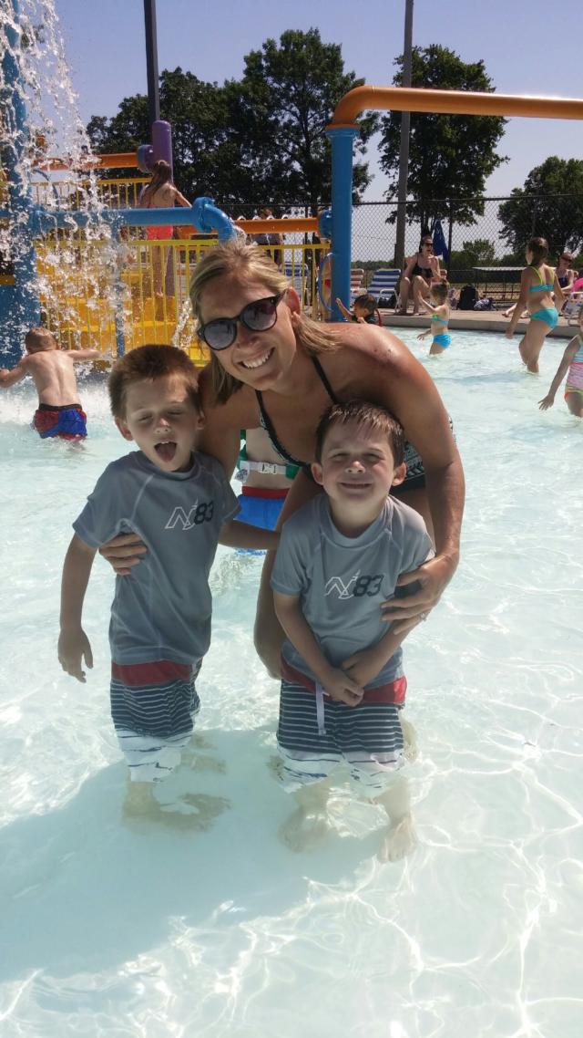Left to Right: Carson Ray, Jessie Ray and Cooper Ray, had a blast at the first Toddler Time of the 2017 season, held on June 9, 2017.