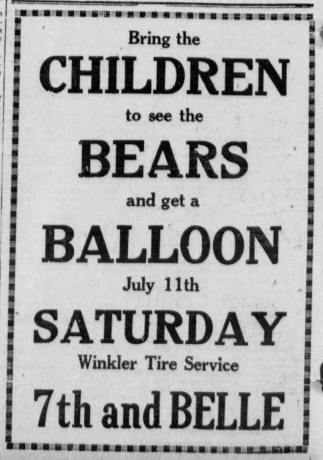 Alton Evening Telegraph (Alton, IL), July 9, 1925.