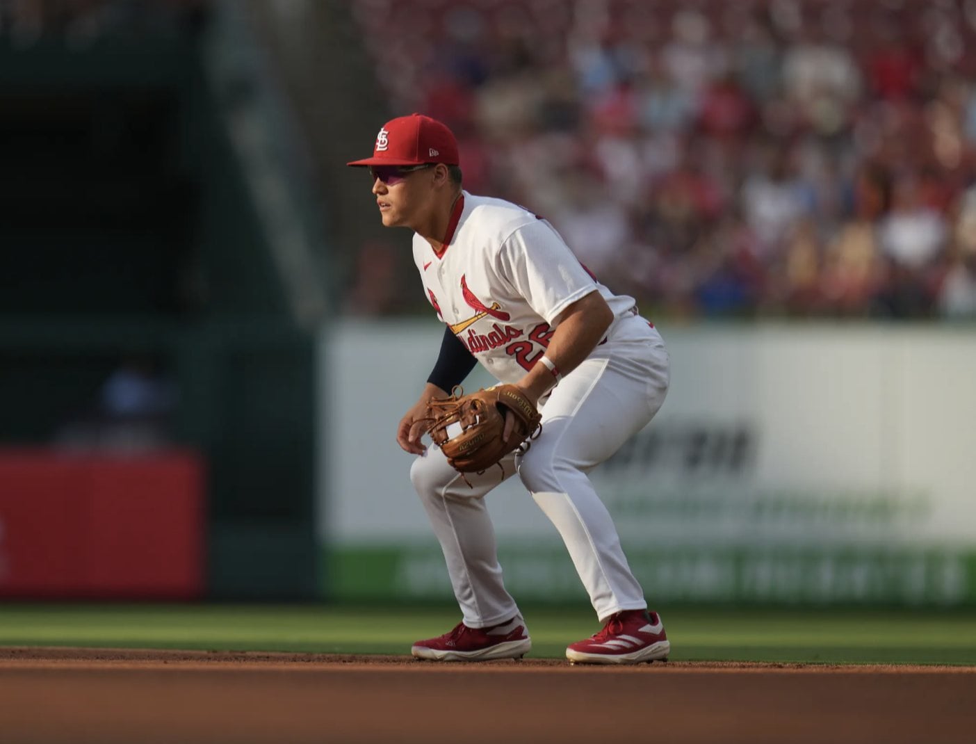 JJ Wetherholt, the St. Louis Cardinals sensational second baseman has signed a long-term contract with the team. (AP Photo(.