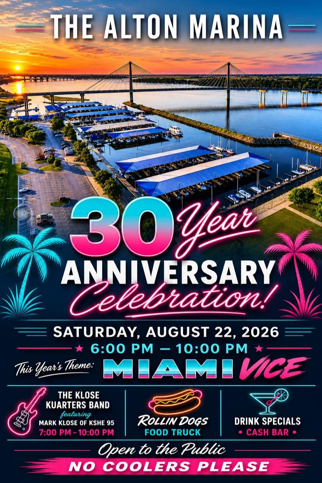 Alton Marina's 30th Anniversary Party