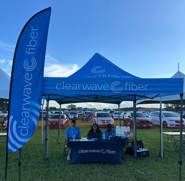 Photo courtesy of Clearwave Fiber on Facebook.