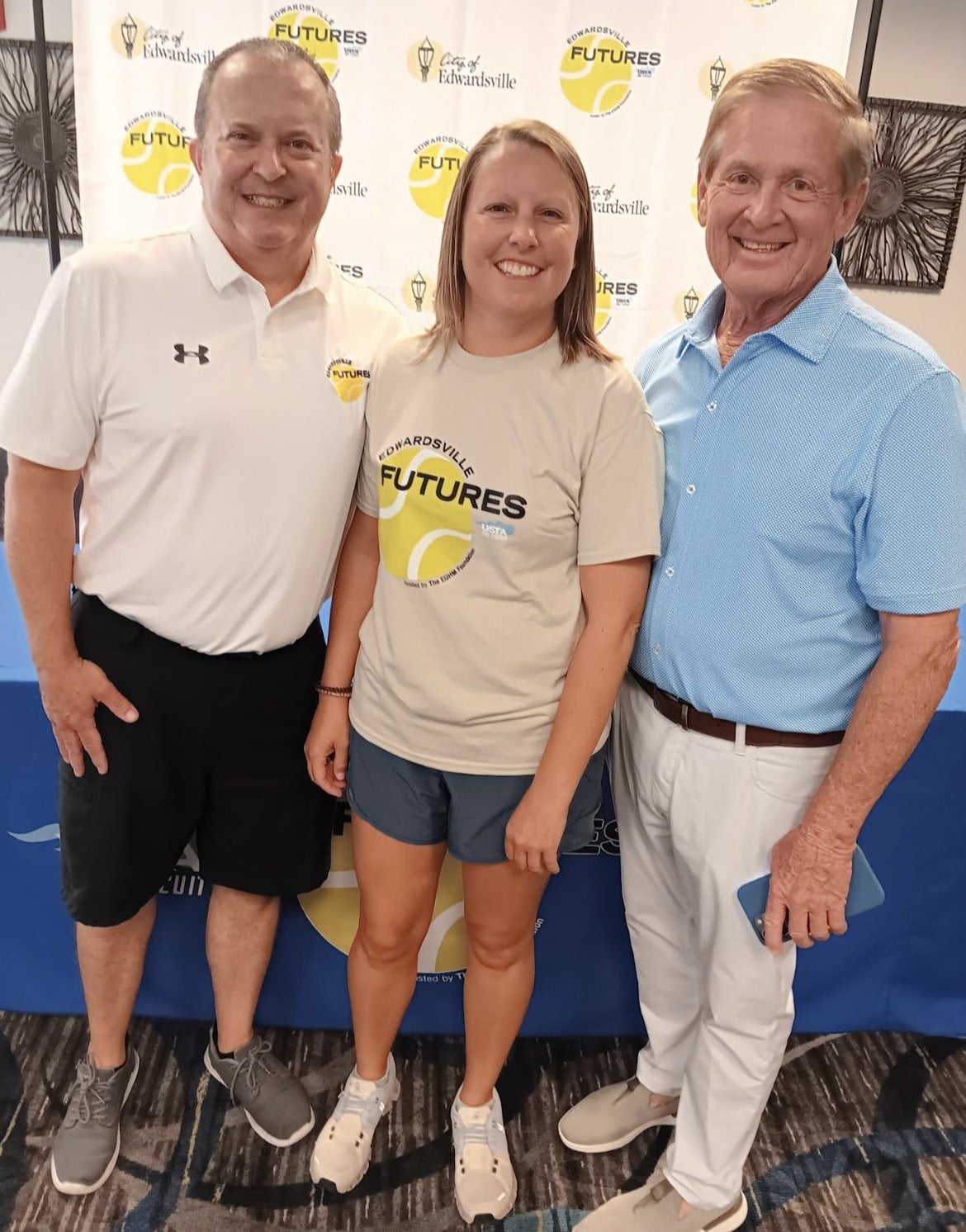 L-R: Paul Abert. Emily Cimmaroli, Joe Gugger.