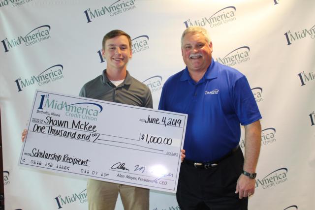 Shawn McKee - East Alton Wood River High School, Graduation Class 2019 Alan Meyer &ndash; 1st MidAmerica Credit Union , President and CEO