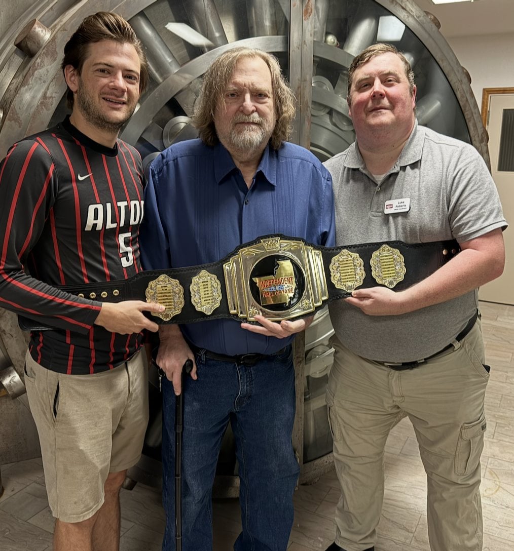 From left to right: CJ Nasello, Butch Fletcher and Luke Roberts.