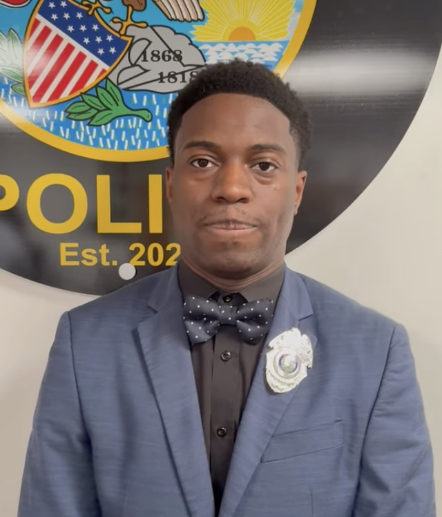 Cahokia Heights Officer Hampton.