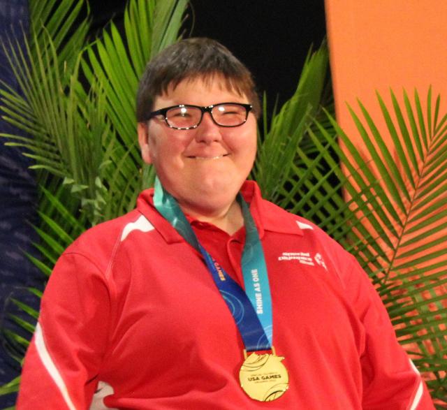 Beverly Farm Resident Kathleen Gastler Wins One Gold And Two Silver Medals In Bocce At Special Olympics USA Games In Orlando.