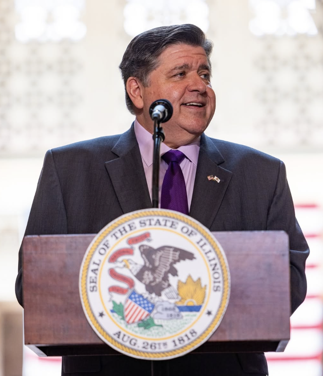 Gov. J.B. Pritzker.