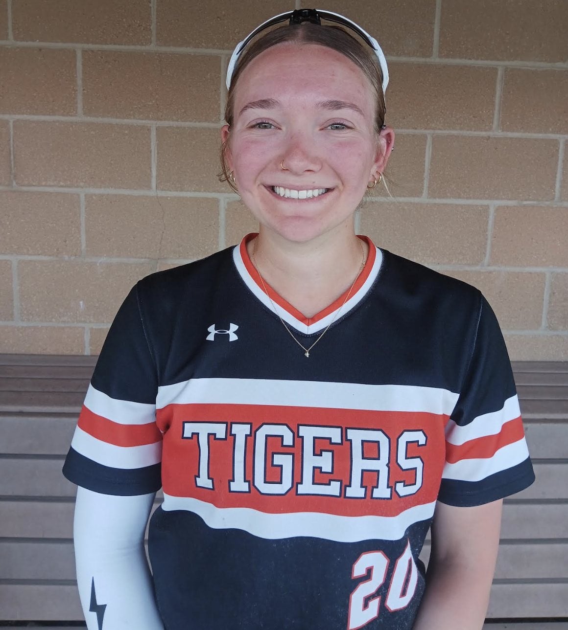 The Tigers' Lilly Stone.