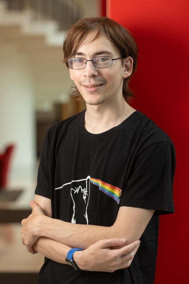 Logan Holland, SIUE computer science student. 