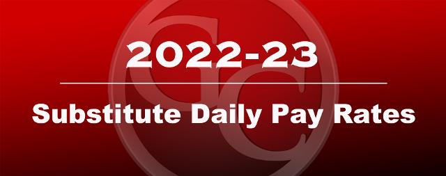GCSD9 Increases Substitute Daily Pay Rate RiverBender
