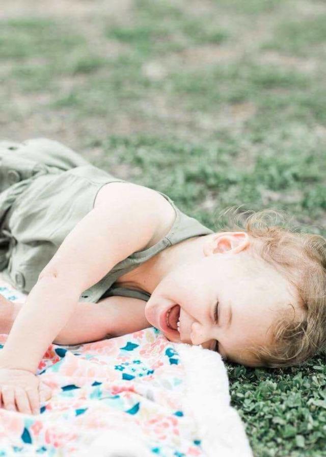 Mabel Rench, a 2-year-old recently diagnosed with the deadly degenerative disorder MLD