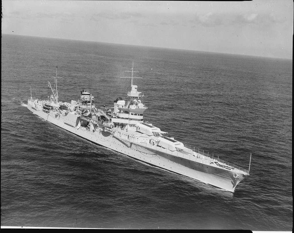 USS Indianapolis. Photo courtesy of Picryl.