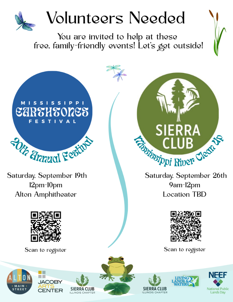Volunteers Needed - 20th Annual Mississippi Earthtones Festival