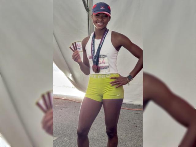 Three-Time All-American: Auto Butler Female Athlete Of The Month Rayna Raglin Shines At USATF Jr. Olympics