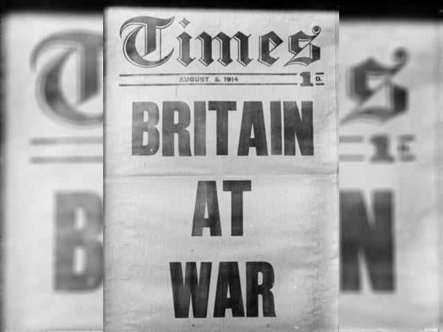 This Day in History on August 4: Britain Declares War on Germany, World War I Commences