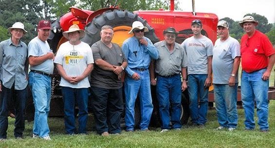 Members of the Tri-County Antique Club.