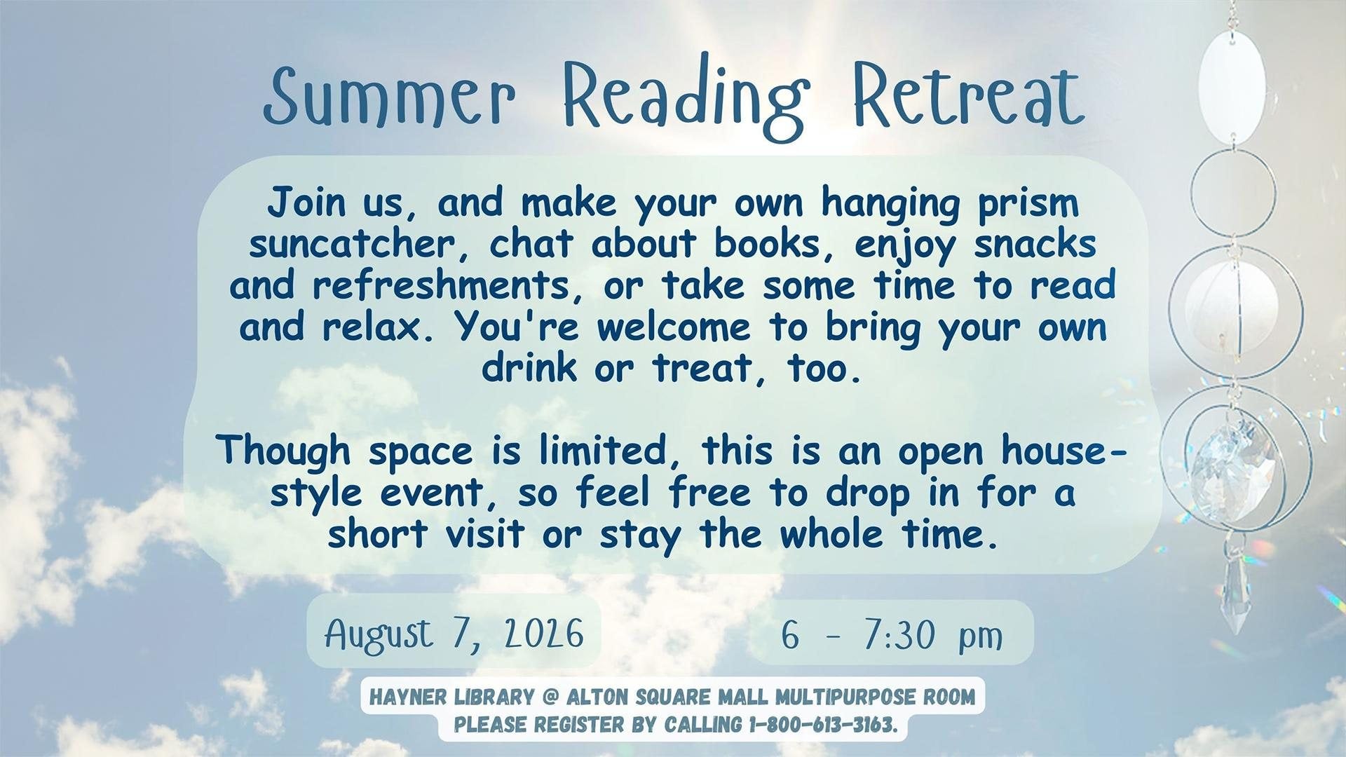 Summer Reading Retreat