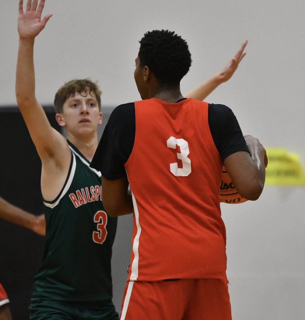 Ryan Howard Jr. in the Edwardsville Showcase.