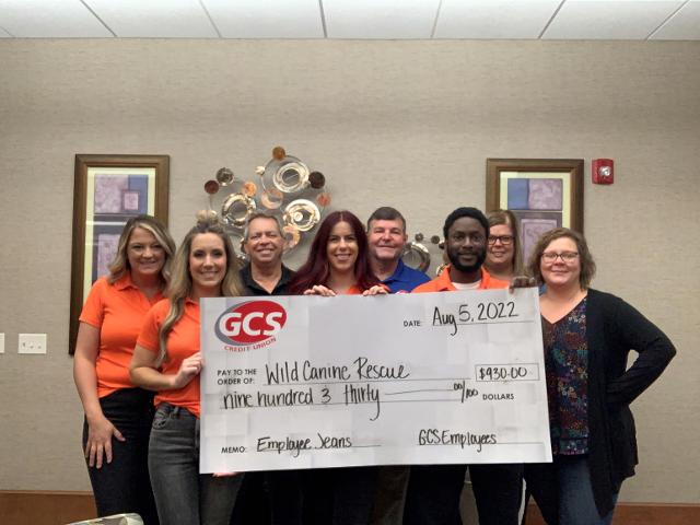 GCS Donates To Wild Canine Rescue.