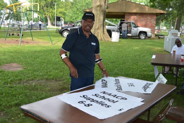 Alton branch of the NAACP President James Gray is the pioneer being the Back To School, Stay In School event.