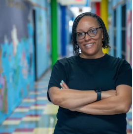 Devon McCallum, Principal of the Younge School of Excellence.