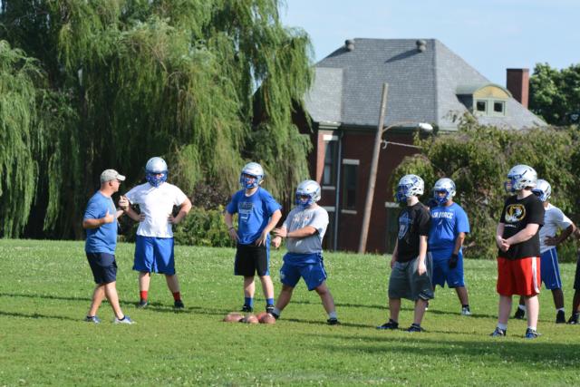 Marquette Catholic High School puts a lot of emphasis on special teams play thanks to experienced coach Rob Stephan.