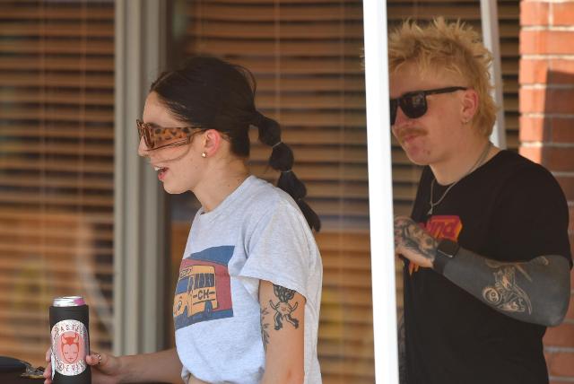 Hard working restaurant and business owners kept those in attendance at the Rotary Criterium Festival on Saturday with temps hovering near the 100-degree mark. (Dan Brannan photos).