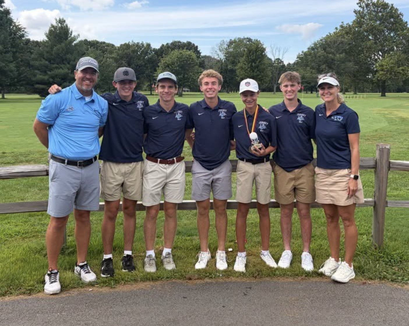 The Jersey golf boys were outstanding at the Hickory Stick Invite at Belk Park on Monday, Aug. 17, 2026.