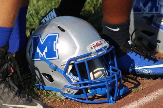 Explorers take the field for Blue and Gray Game | RiverBender.com