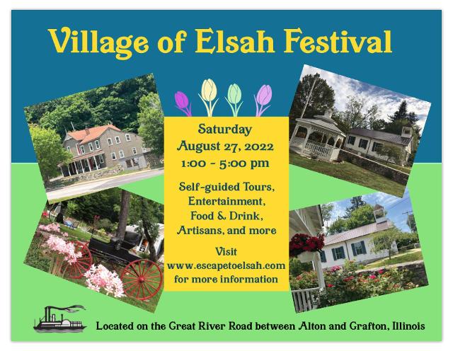 Escape To Elsah For End Of Summer Festival.