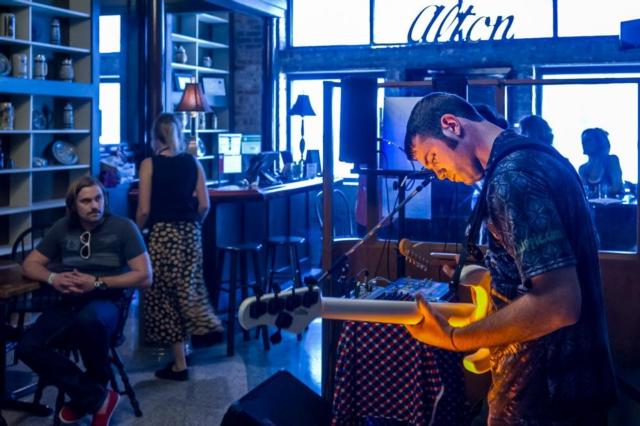 The entertainers were impressive at the Rock The Hops event in Downtown Alton on Saturday. (Photo courtesy of Michael Weaver)