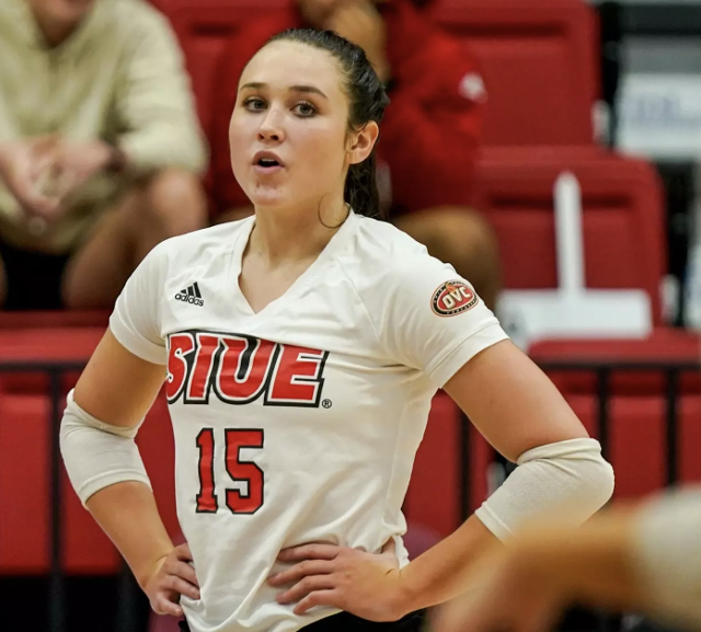 SIUE's Bree Schreimann.