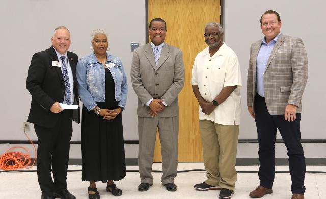 NAACP Awards Edwardsville District 7 Library Books Grant RiverBender