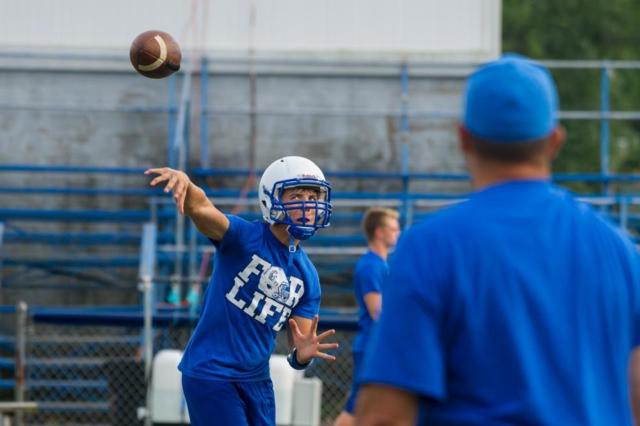 North Greene will be passing the ball a lot under new head coach Barry Creviston. (Photos courtesy of Michael Weaver)