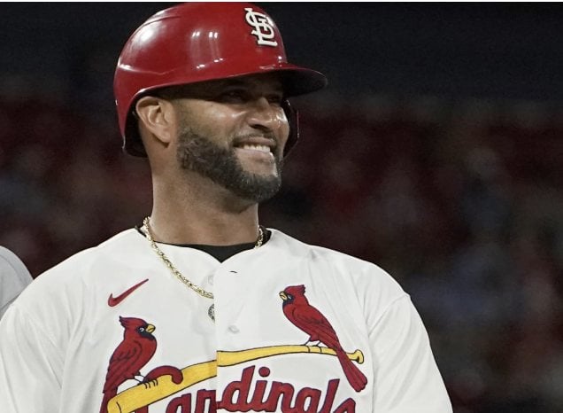 Cards' slugger Albert Pujols.