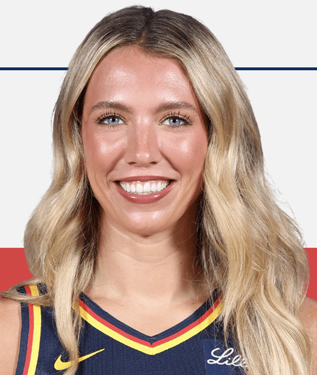 Lexie Hull of Indiana Fever.