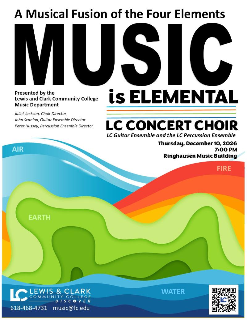 Choir Concert - Music is Elemental  event flyer