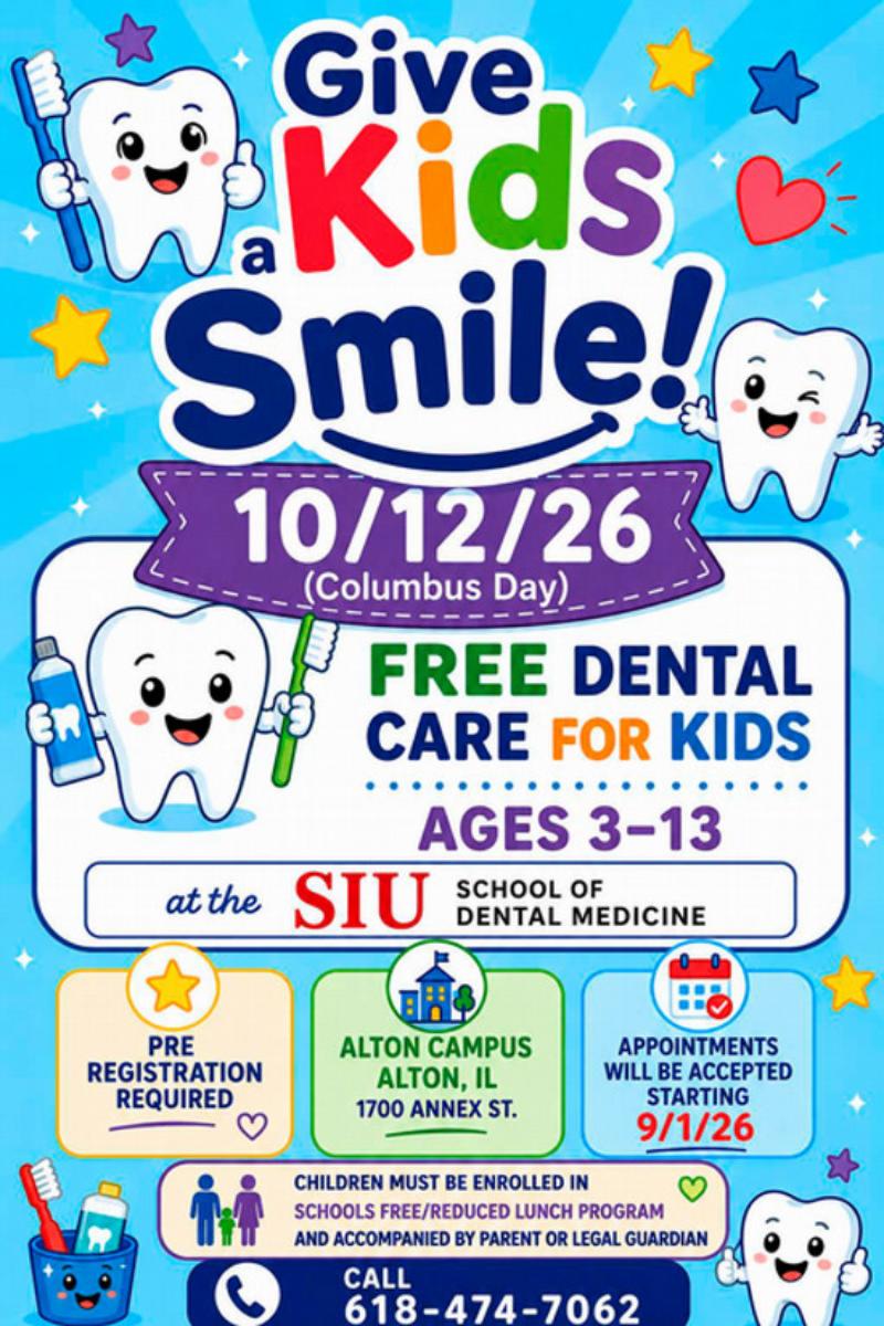 Give Kids a Smile! event flyer